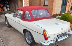MGB Roadster 1968 Heritage Shell Rebuild with EPS (XWU595G)